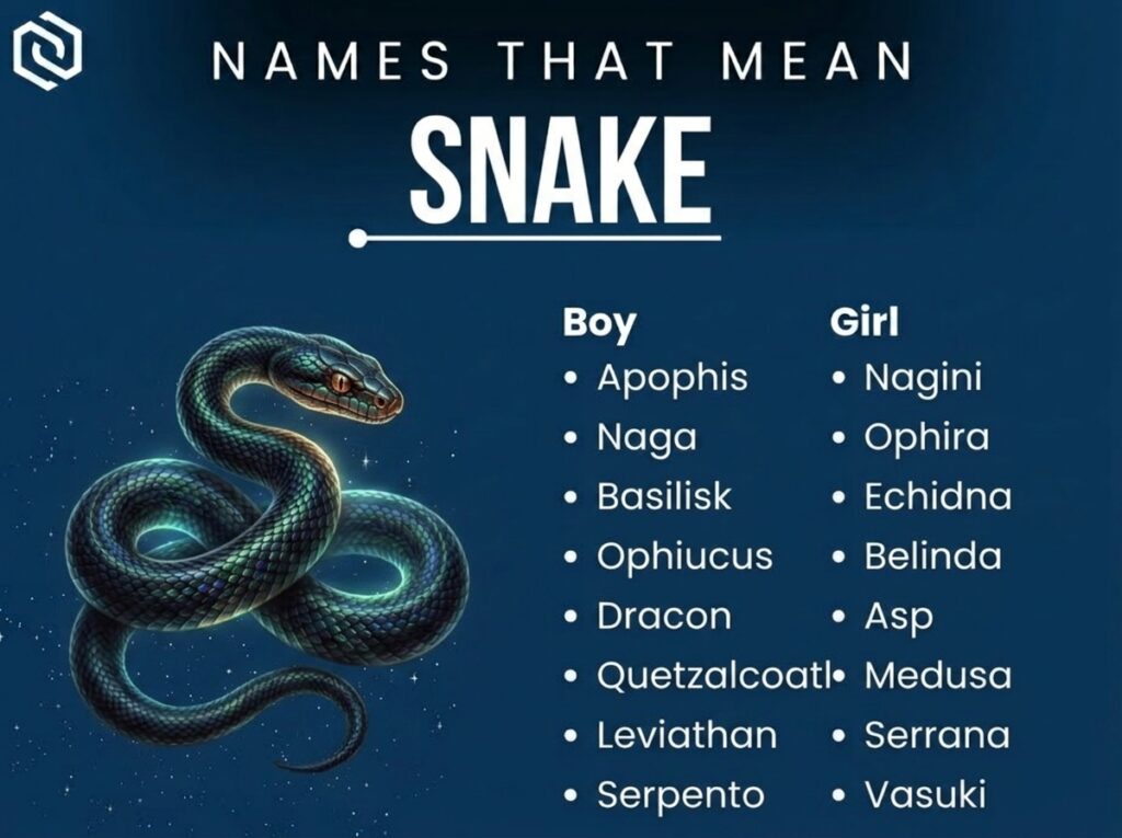 Names That Mean Snake