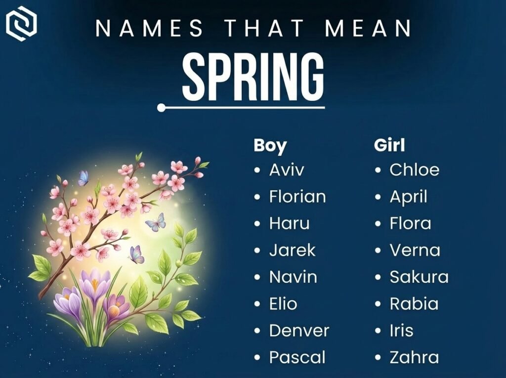 Names That Mean Spring