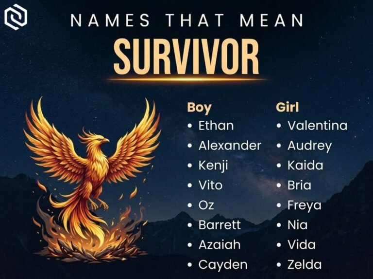 Names That Mean Survivor