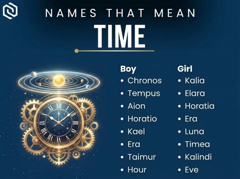 Names That Mean Time