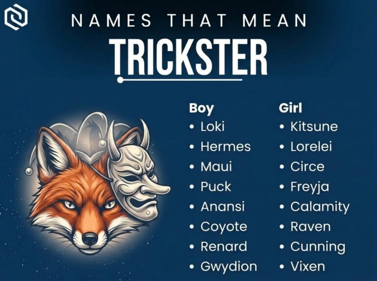 Names That Mean Trickster