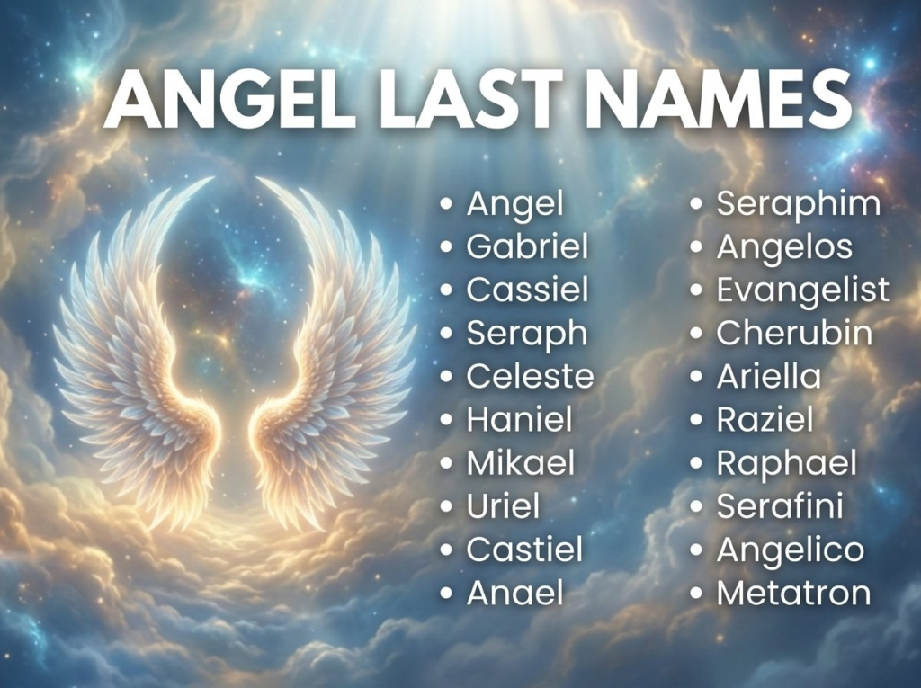 Last Names That Mean Angel