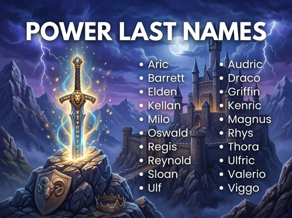 Last Names That Mean Power