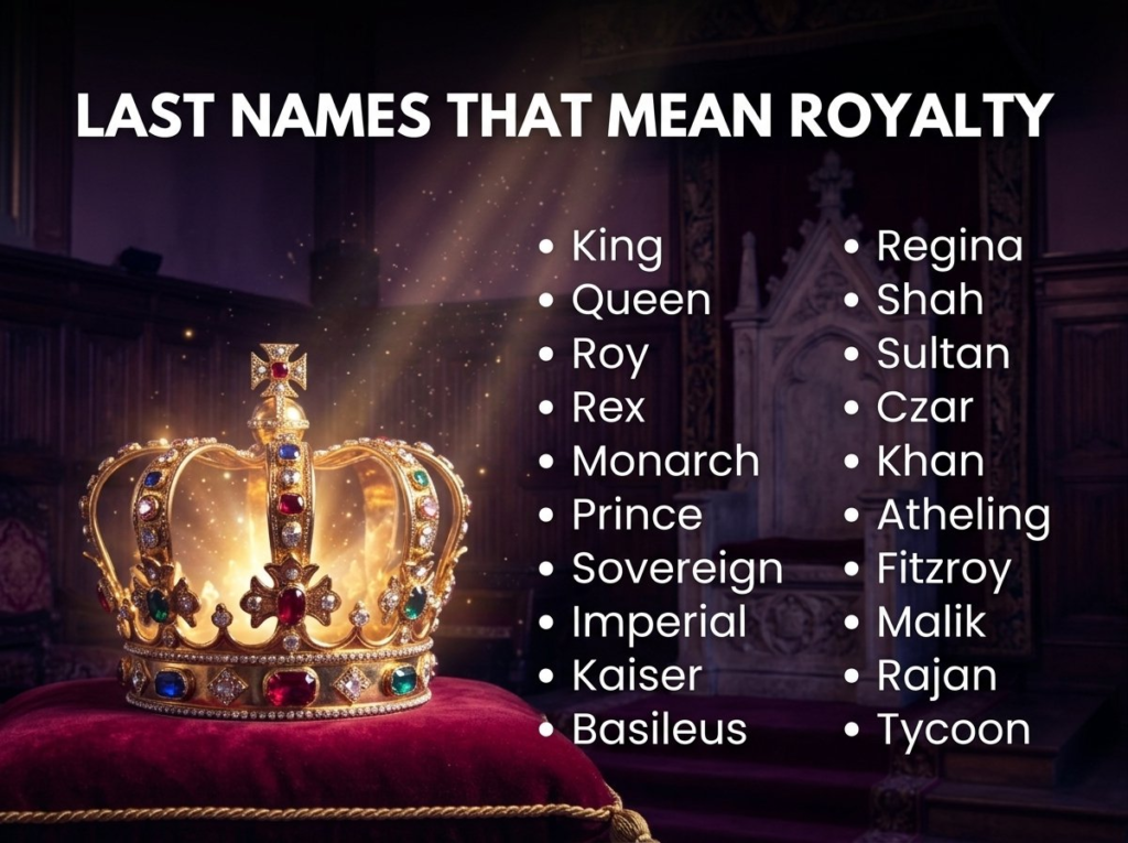 Last Names That Mean Royalty